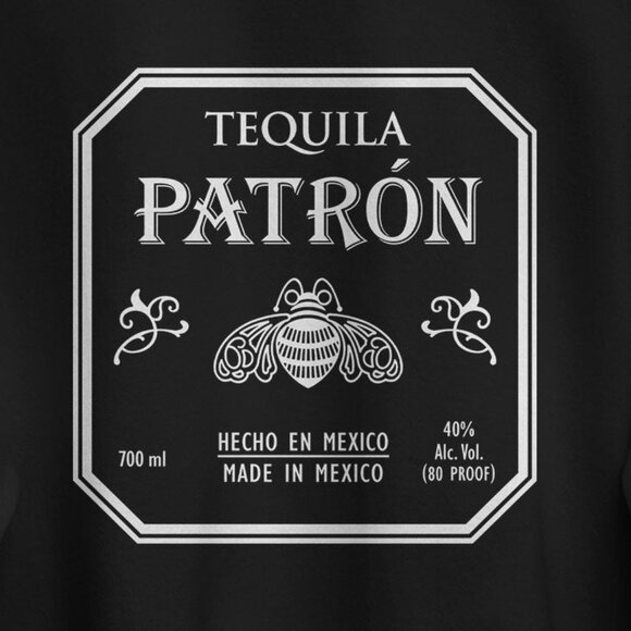 Tequila Logo Sweatshirt Tequila Sweater Tequila Patron Beer 17 - Picture 2 of 5